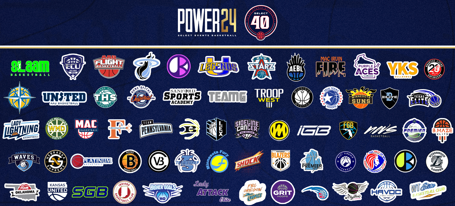 Select 40 -- Select Events Basketball