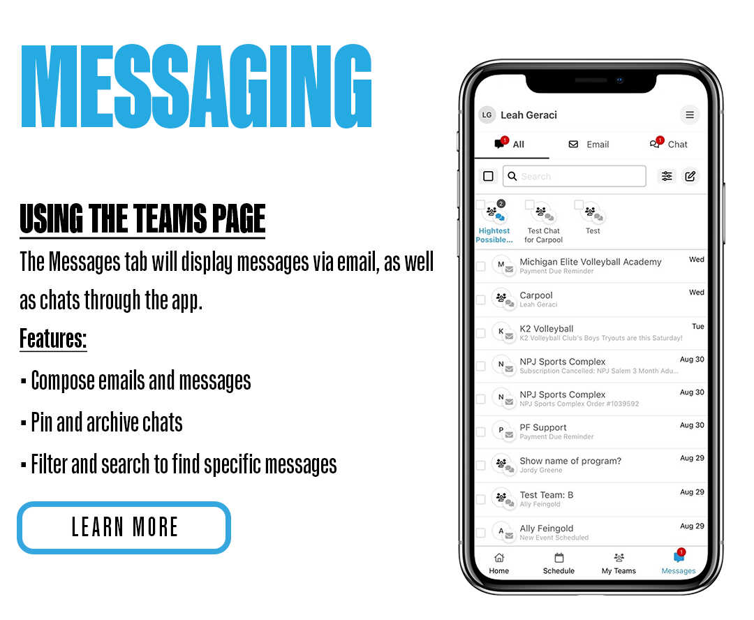 Club App -- PlayerFirst